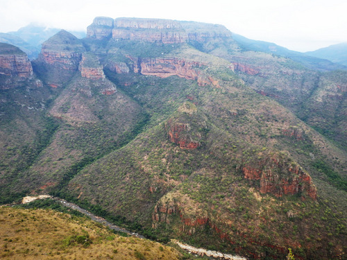 Blyde River Canyon, Three Rondavels.